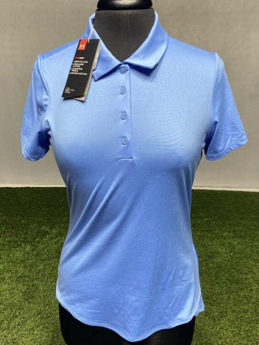 NWT Under Armour Ladies' Corporate Performance Polo 2.0 White Size