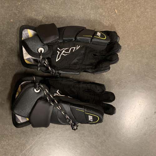 Black Used Player's STX Stallion 200 13" Lacrosse Gloves