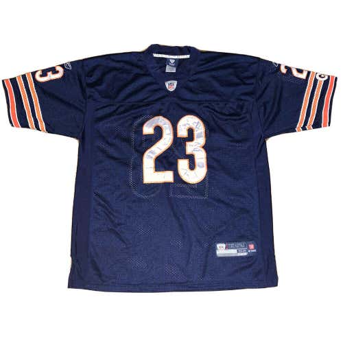 Mens Reebok NFL Chicago Bears Devin Hester #23 SEWN STITCHED Jersey Size 52 XL