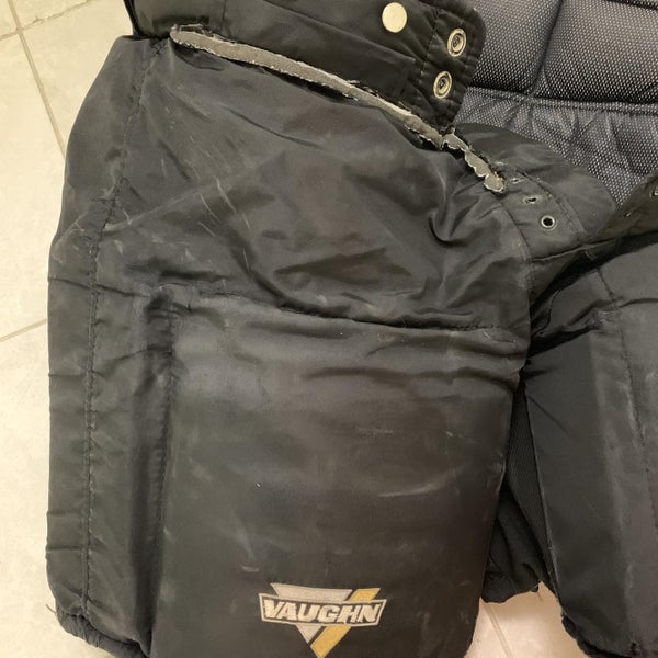 Black Senior Large Vaughn Vaughn V3 Hockey Goalie Pants