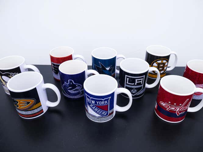 2 PACK NHL Sublimated Ceramic Coffee Cup