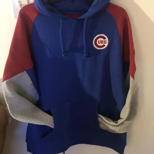 Chicago Cubs Mitchell & Ness MLB Coaches Hoody 2XL