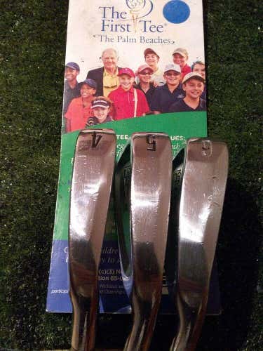 King Cobra Forged SS Irons set (4-6 Irons)Harrison Tour Plus Low Torque Graphite