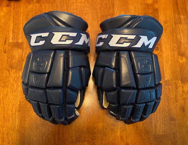 RARE Synthetic Leather CCM U+ CL 13" Pro Stock Gloves