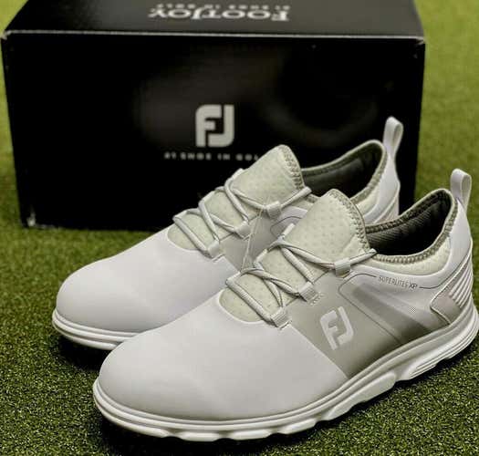 FootJoy Men's Golf Superlites XP Shoes 58062 White 11.5 Medium (D) NEW #76877