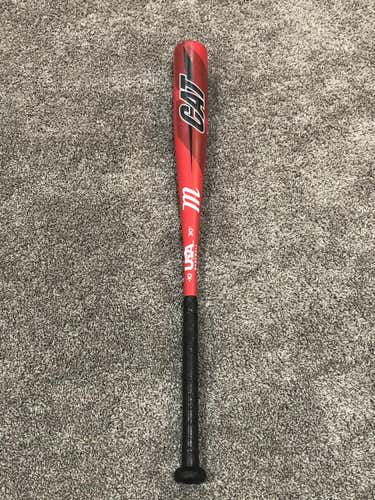 Used Kid Pitch (9YO-13YO) 2020 Marucci Alloy Cat USA Bat (-10) 20 oz 30"