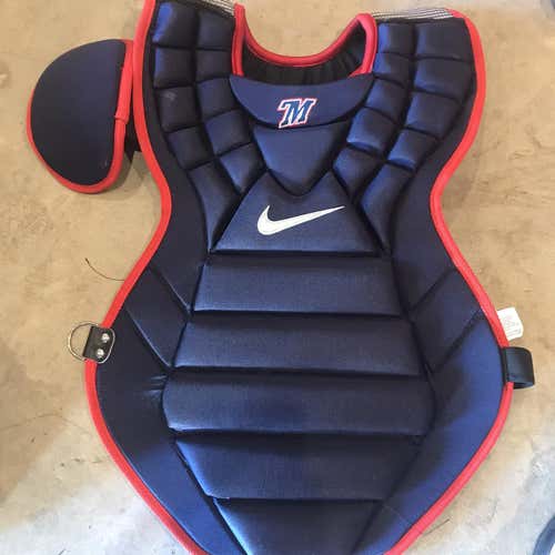 Blue Adult Nike Catcher's Chest Protector