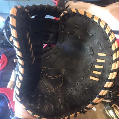 Black Adult First Base Diamond Elite Pro 12.75" Baseball Glove