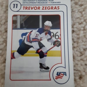 Trevor zegras ntdp hockey card read description for fast shipping