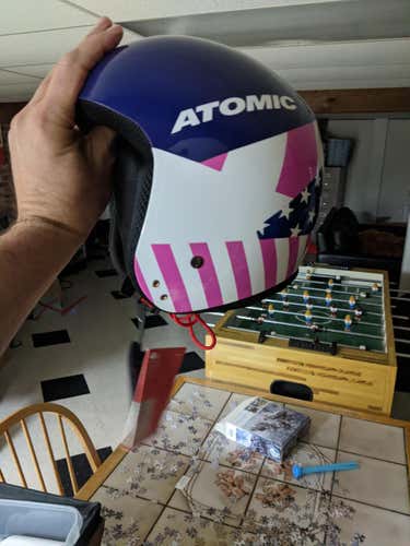 Mikaela - New Extra Small / Small Atomic Helmet 53.5-54.5