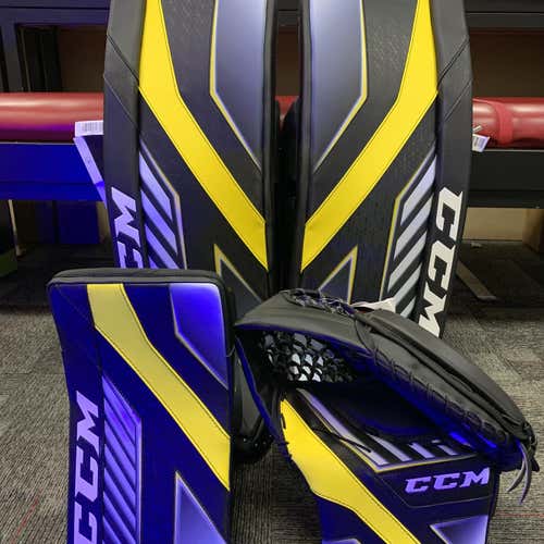Used 34"+1 CCM  Axis Pro Goalie Full Set (Demoed once)