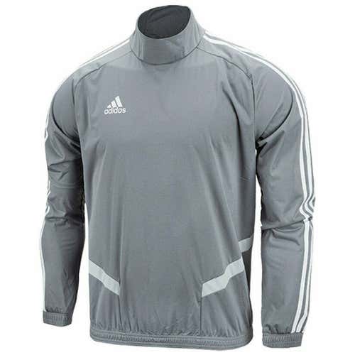 new Adidas Tiro19 Running Top Mens Training Shirt Football Gray S/small DW4806
