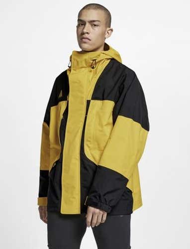 NIKE ACG Gore-Tex Jacket HD "Wu Tang Killa Bees" Men's Size XL Amarillo/Black Stormproof Coat
