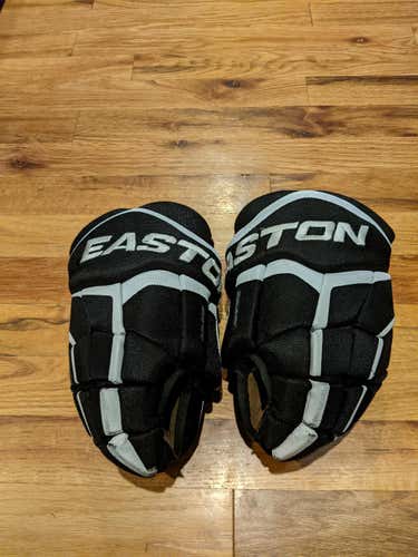 Black Used Junior Easton Stealth C7.0 Gloves 10"