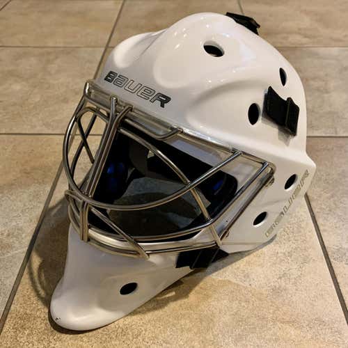 Bauer NME 8 Non-Certified Cat-Eye Goalie Mask Fit 3