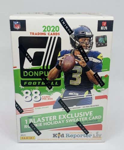 2020 Panini Donruss Football NFL Holiday Blaster Box 88 Cards Per Box New Sealed