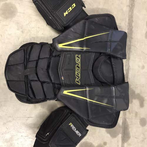 Senior Large CCM Premier Pro Chest and Arm Protector Pro Stock Goalie Chest Protector
