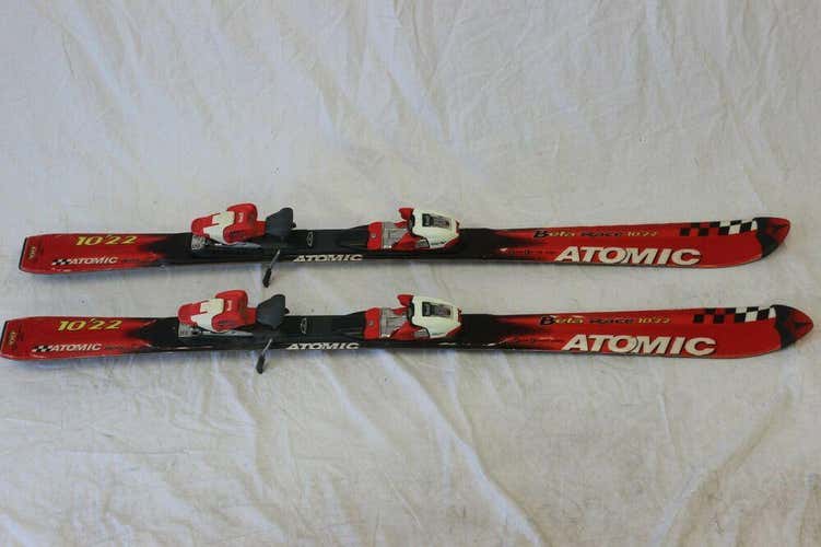 Atomic Beta Race 10.22 Skis 140 Cm with Marker Bindings