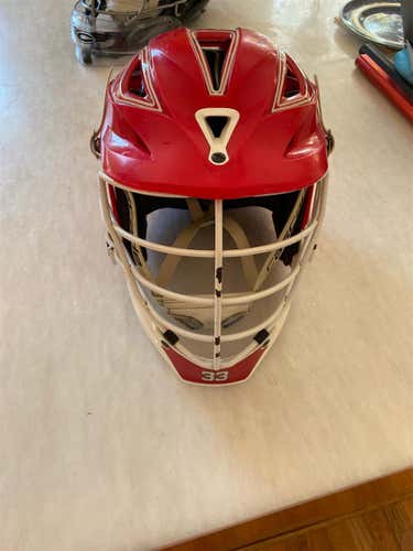 Red Used Cascade R Helmet