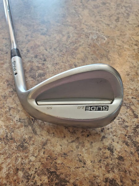 Used Men's Ping Right Handed Glide 2.0 Wedge Stiff Flex 54 Degree Steel Shaft