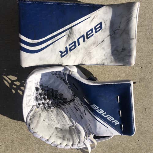 Michael Hutchinson Toronto Maple Leafs Blue Senior Full Right 2X Pro Pro Stock