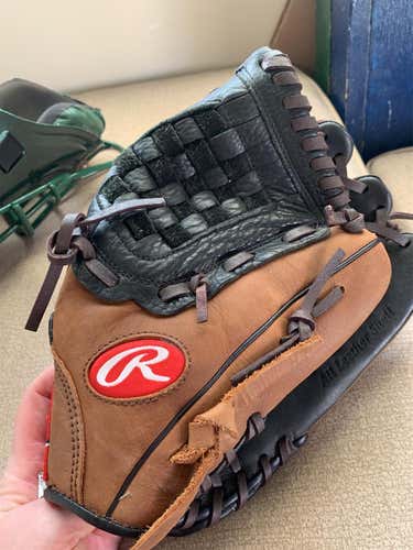 Brown Kid Pitch (9YO-13YO) Infield Premium Series 11.5" Baseball Glove