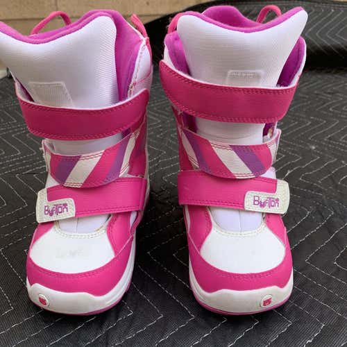 Kid's Size 1 Burton Grom Snowboard Boots