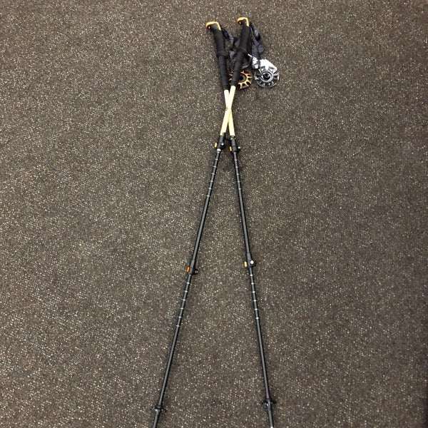 New Adjustable Size Alpine Touring Switchback - bamboo Ski Poles