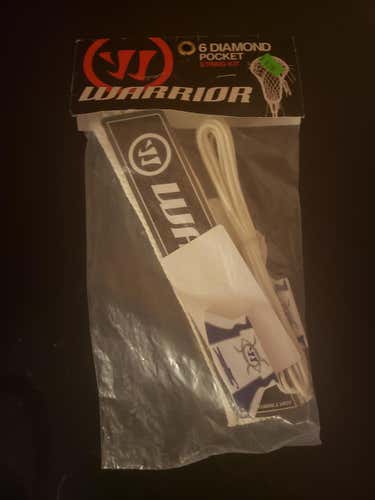 White New Warrior 6 diamond pocket string kit