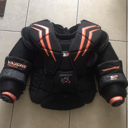 Senior XL Vaughn Velocity V7 XF Pro Carbon Chest and Arm Protector Pro Stock Goalie Chest Protector