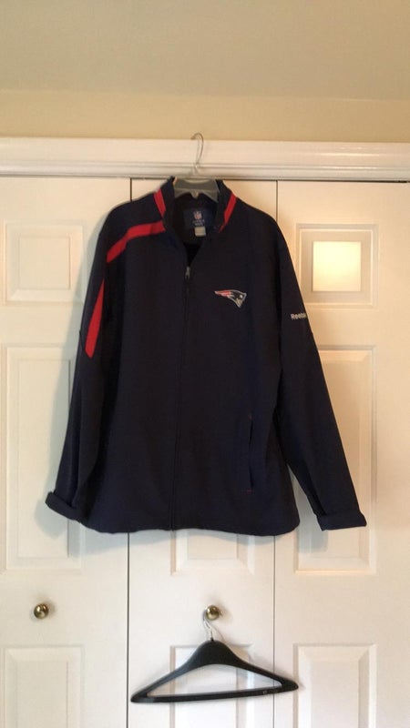 Reebok NFL Team Apparel on Field~ New England PATRIOTS Jacket ~ Size XL