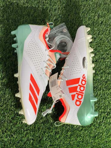 White Men's Molded Cleats Low Cut