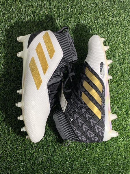 White Men's Molded Cleats High Top