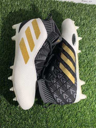 White Men's Molded Cleats High Top