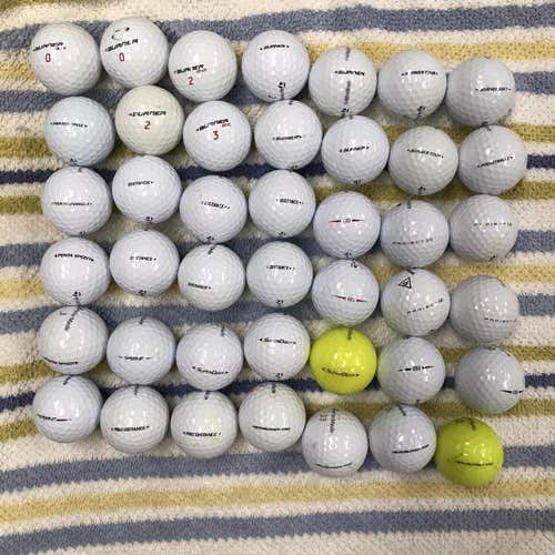 42 Used TaylorMade Balls
