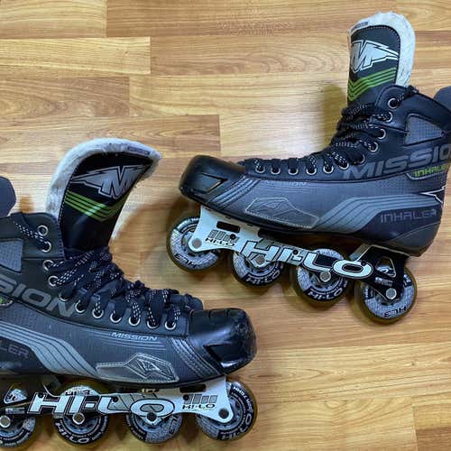 Mission Inhaler AC7 Senior Size 12E (US Shoe Size 13.5) Inline Skates