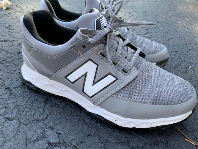 New Balance Gray Used Unisex Size 8.5 (Women's 9.5) Other Golf Shoes