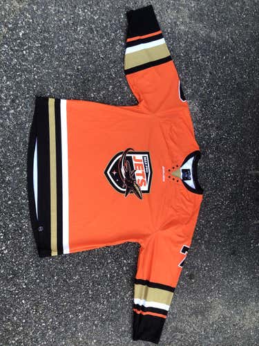 Orange Men's Used Adult Large Bauer Jersey