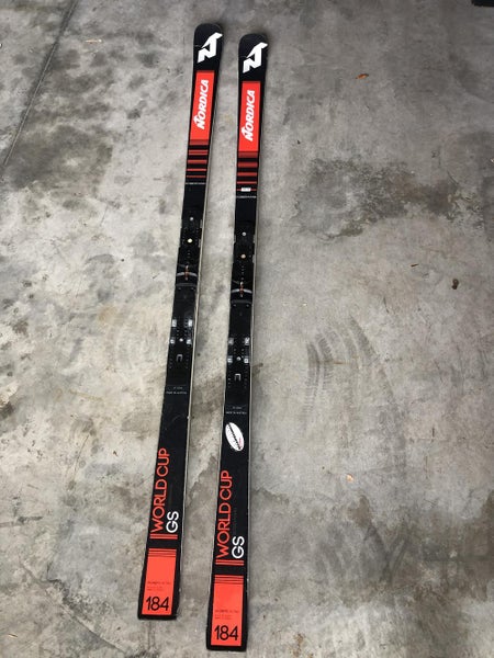 Nordica Men's 2018 Racing Dobermann GS WC Skis Without Bindings Size 184cm (pair#1)