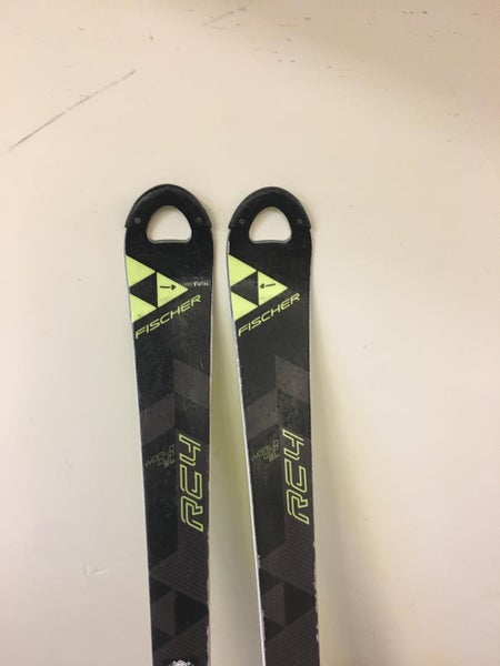 Used Unisex Fischer Racing RC4 World Cup SL Skis (158cm) With Bindings