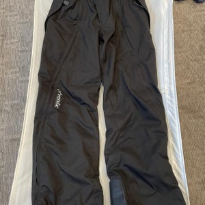 Black Youth Size 10 Phenix Ski Pants
