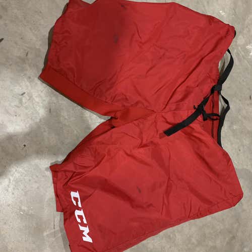 Used Ccm Red Pants Shell L/XL