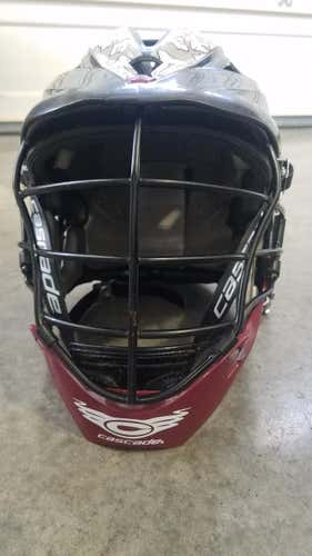 Black Used Youth Player's Cascade Pro7 Helmet
