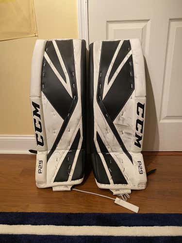 Used 33" CCM Premier P2.9 Goalie Leg Pads