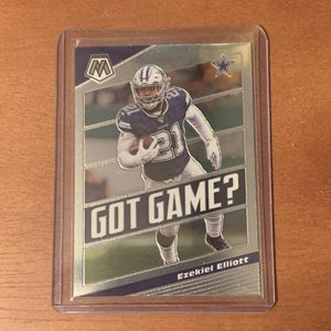 Ezekiel Elliott Dallas Cowboys Mosaic Got Game? Card #GG21