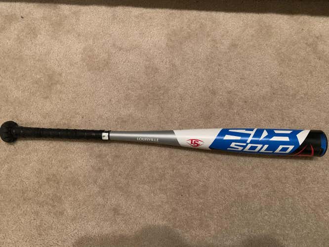 Used High School/College BBCOR Certified Louisville Slugger Alloy Solo 618 Bat (-3) 29 oz 32"