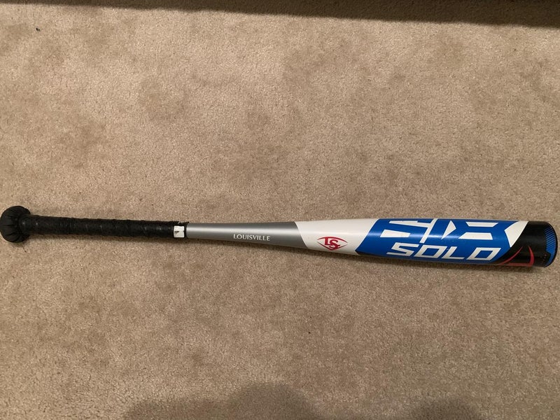Used High School/College BBCOR Certified Louisville Slugger Alloy Solo 618 Bat (-3) 29 oz 32"