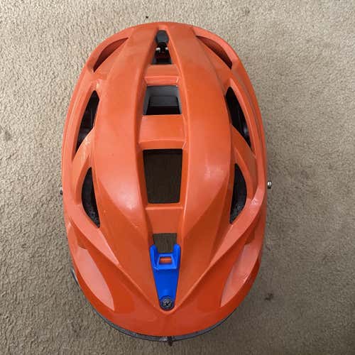 Orange Adult Player's Cascade S Helmet