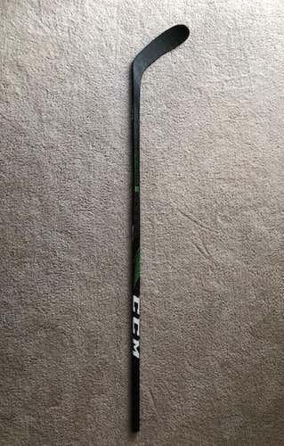 Used CCM Right Handed RibCor Trigger 4 PRO Hockey Stick P28 75 Flex GRIP P28 McDavid