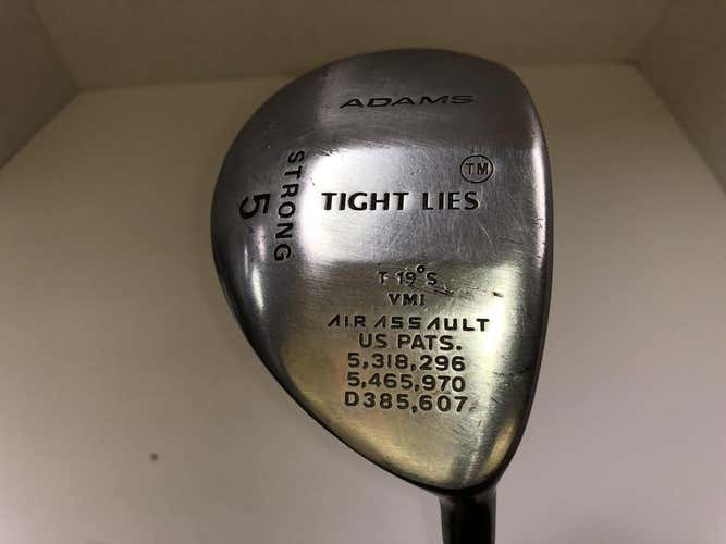 Used Adams Tight Lies 5 Wood Graphite Regular Golf Fairway Woods